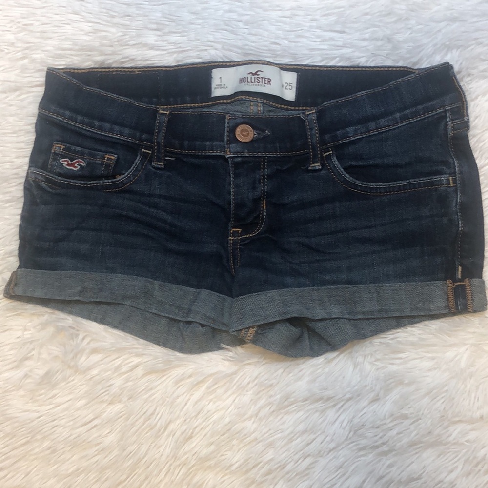 Hollister denim shorts